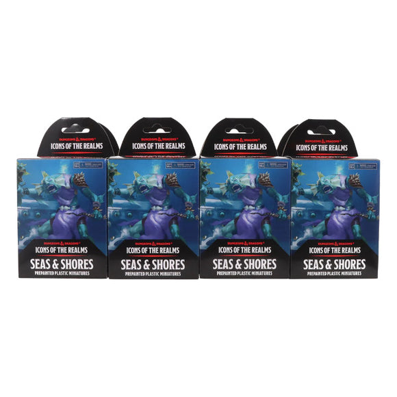 Dungeons & Dragons: Icons of the Realms - Seas & Shores Booster Brick