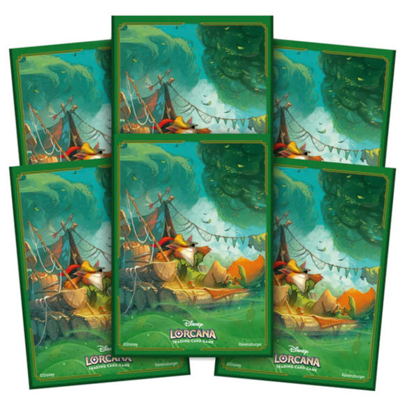 Lorcana TCG: Into the Inklands Card Sleeves Pack Robin Hood