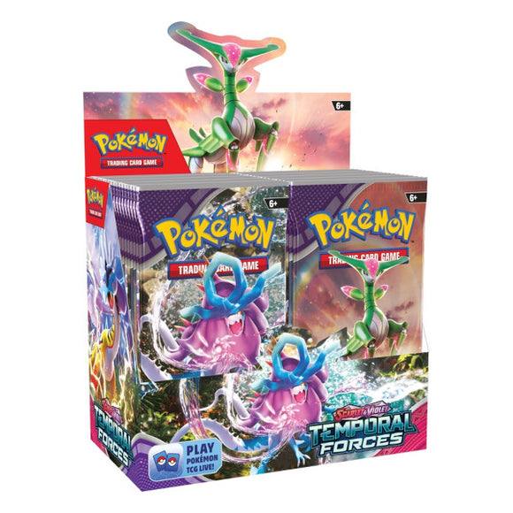 Pokemon TCG: Scarlet and Violet 5 Temporal Forces - Booster Box