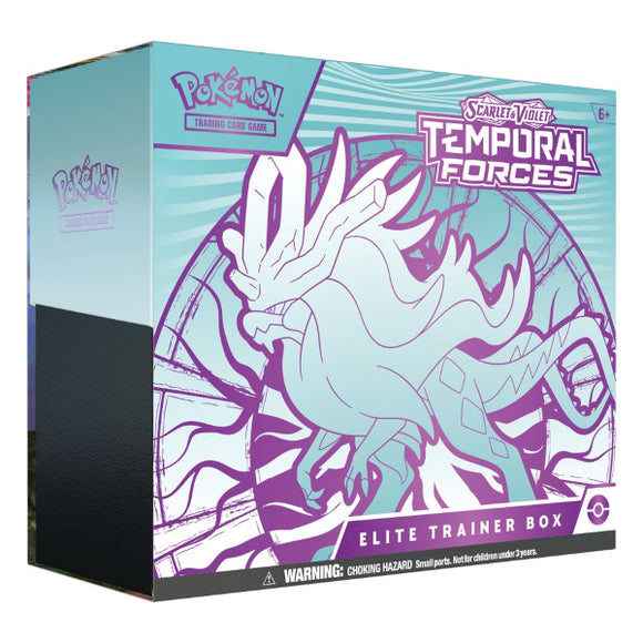 Pokemon TCG: Scarlet and Violet 5 Temporal Forces - Elite Trainer Box