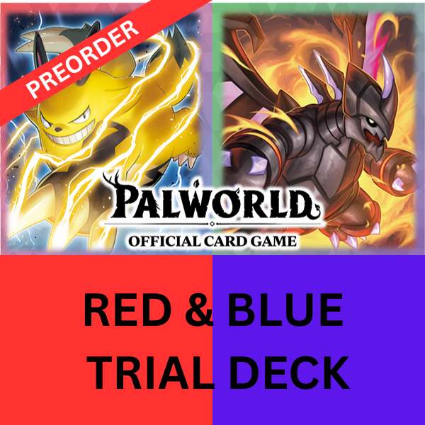 Palworld OCG: Dawn of Palpagos Trial Deck - Red & Blue – The