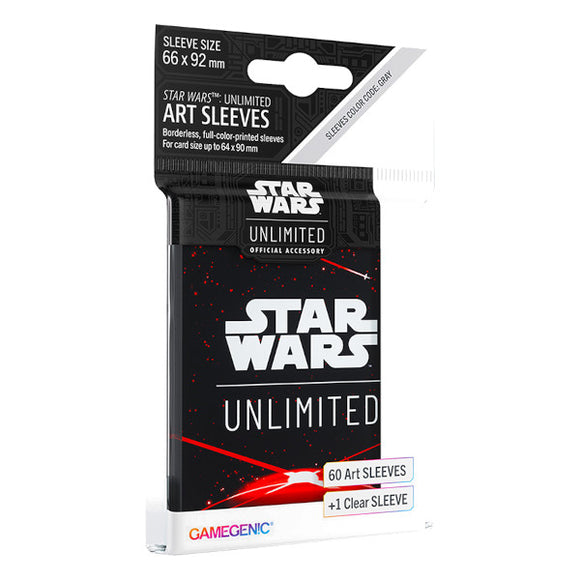 Star Wars Unlimited: Art Sleeves - Space Red