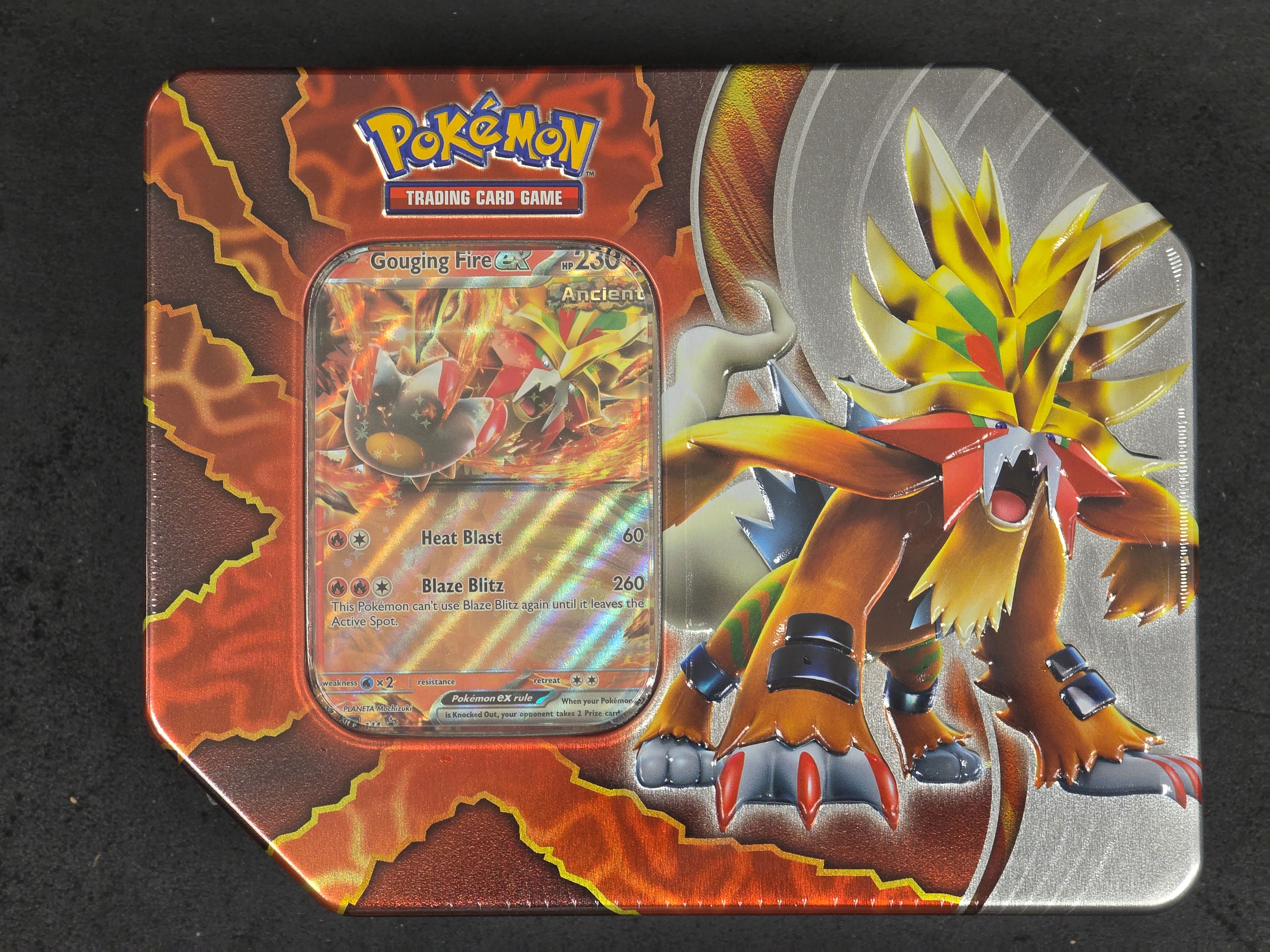 Pokémon TCG: Paradox Destinies Tin – The Portal Comics and Gaming