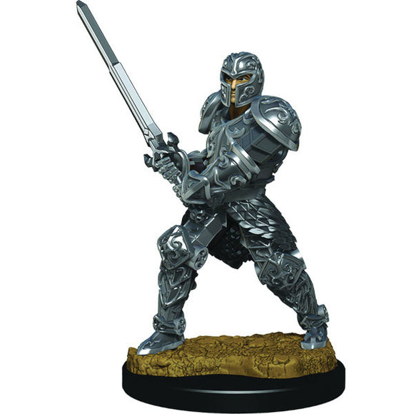 D&D Icons of the Realm: Premium Figures - Human Male Fighter (Wave 3)