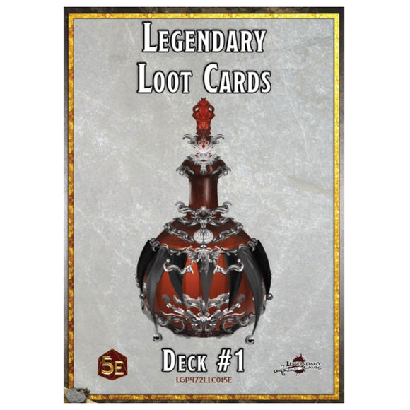 Legendary Loot Cards: Deck #1 (5E)