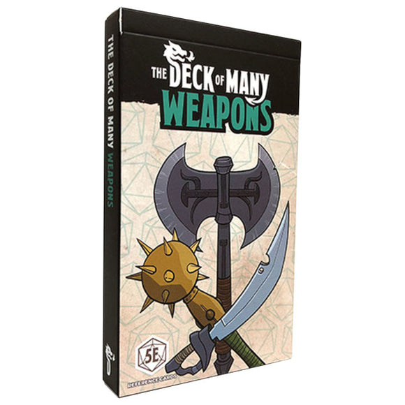 The Deck of Many (5E): Weapons