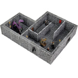 WarLock Tiles: Dungeon Tiles II - Full Height Stone Walls