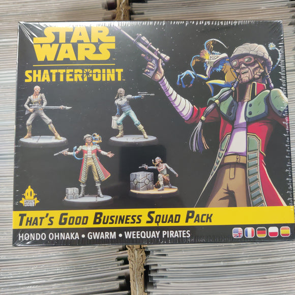 Star Wars Shatterpoint That's Good Business Squad Pack