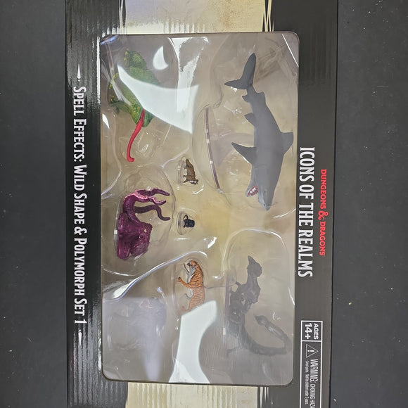 D&D Icons of the Realms - Spell Effects: Wild Shape & Polymorph Set 1