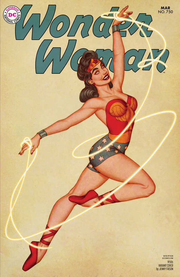 Wonder Woman #750 1950s Variant Edition (Note Price)