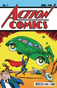 Df Action Comics #1 Facsimile Cgc Graded