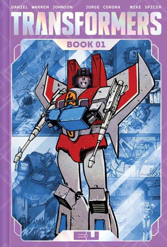 Transformers Deluxe Hardcover Book 01 Direct Market Exclusive Daniel Warren Johnson & Mike Spicer Decepticon Cover