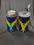 Mepacon: 4 in 1 Can Cooler with Mepacon Dragon Logo