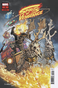 Spirits Of Vengeance #4 Sergio Davila Variant