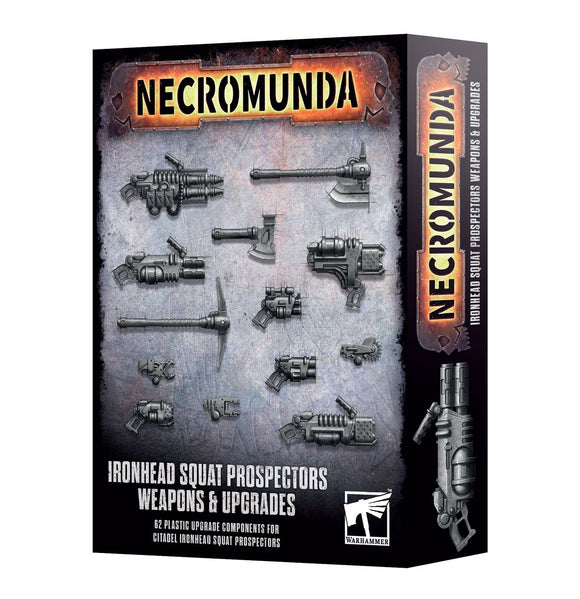 Necromunda - Ironhead Prospectors Weapons & Upgrades