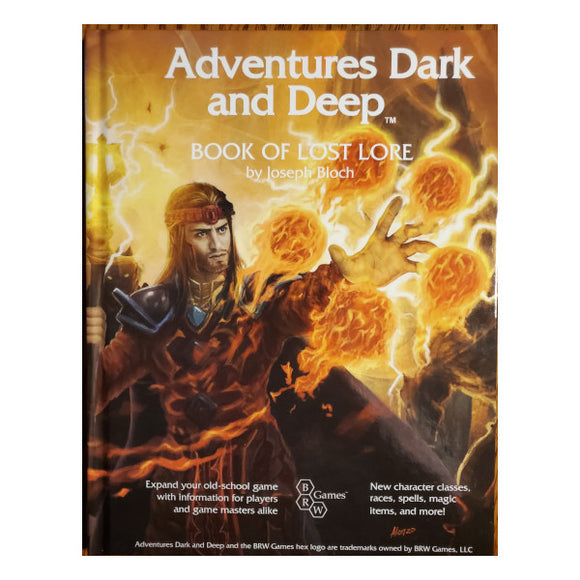 Adventures Dark and Deep: Book of Lost Lore (Hardcover)