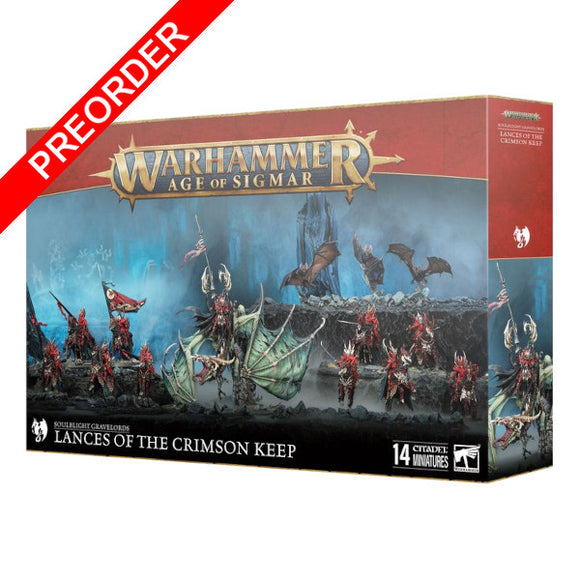 Age of Sigmar: Battleforce - Soulblight Gravelords Lances of the Crimson Keep