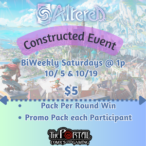 Altered TCG - Constructed Event (Saturday 10/19 @1p)