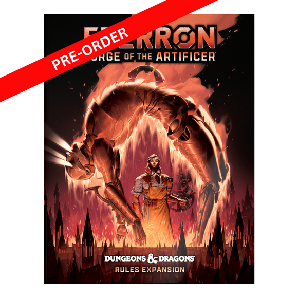 Dungeons & Dragons: Eberron - Forge of the Artificer Alternate-Art Cover