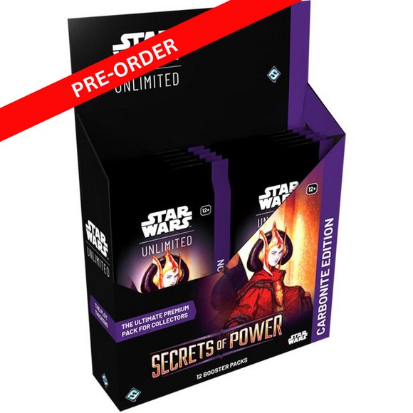 Star Wars Unlimited: Secrets of Power - Carbonite Booster Box