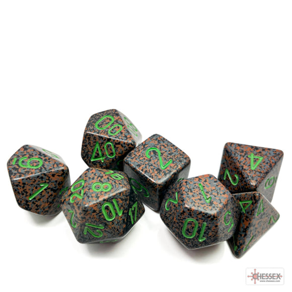 Chessex: Speckled Earth Polyhedral 7-Dice Set