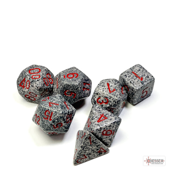 Chessex: Speckled Granite Polyhedral 7-Dice Set