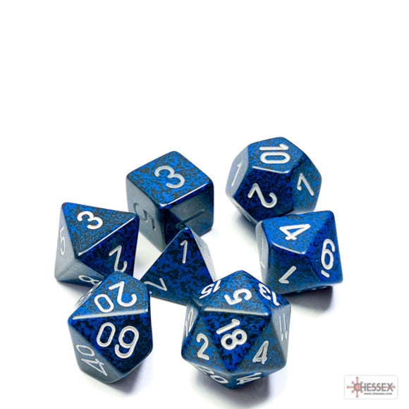 Chessex: Speckled Stealth Polyhedral 7-Dice Set