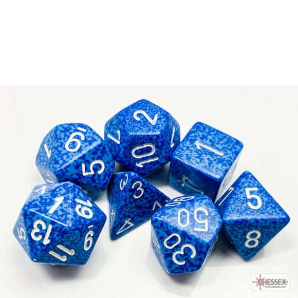 Chessex: Speckled Water Polyhedral 7-Dice Set