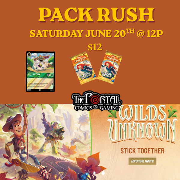Lorcana TCG: Buzz Lightyear Pack Rush Event – The Portal Comics