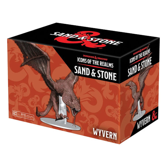 Dungeons & Dragons: Icons of the Realms - Sand & Stone - Wyvern Premium Miniature