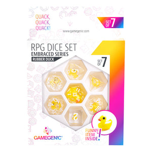 Embraced Series - Rubber Duck - RPG Dice Set (7pcs)