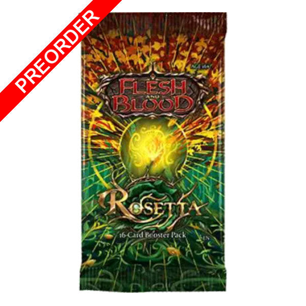 Flesh & Blood: Rosetta Booster Pack – The Portal Comics and Gaming