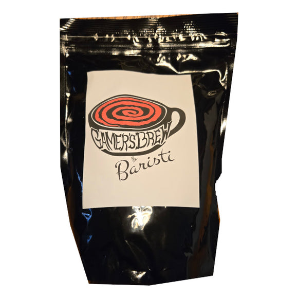 Gamer's Brew Coffee by Baristi (Regular Roast, Ground, 1/2 lbs)