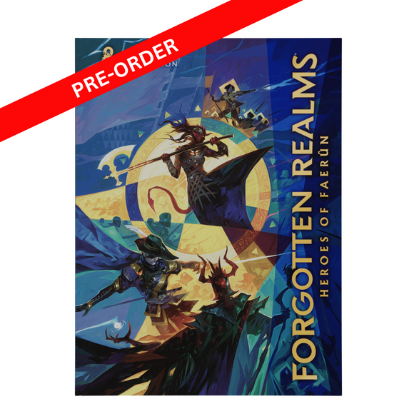 Dungeons & Dragons: Forgotten Realms: Heroes of Faerun Alternate Cover