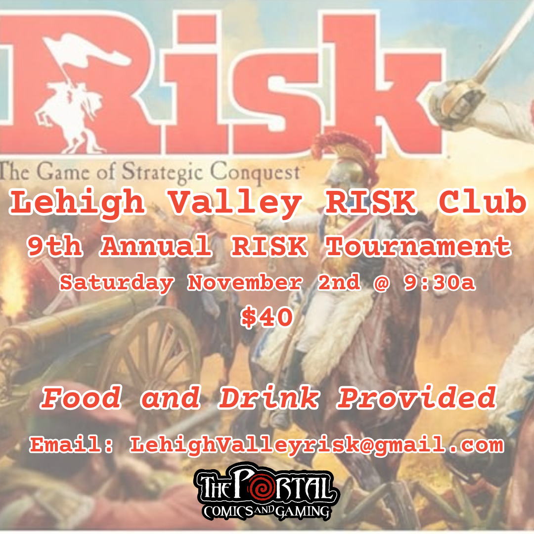 Risk Tournament 2024 The Portal Comics and Gaming