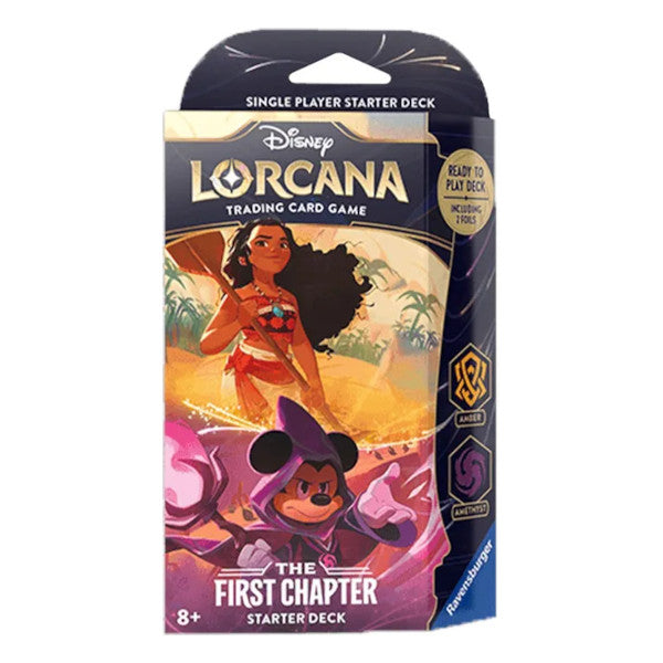 新品lorcana the first chapter staster deck Disney Lorcana TCG: the first Chapter Starter Deck