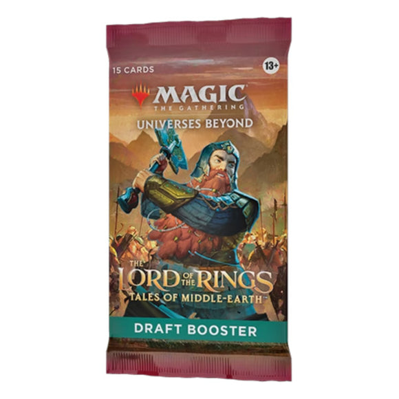 Magic the Gathering: Lord of the Rings - Tales of Middle Earth - Draft Booster Pack