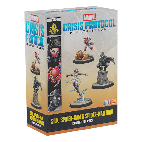 Marvel: Crisis Protocol - Silk, Spider-Ham & Spider-Man Noir
