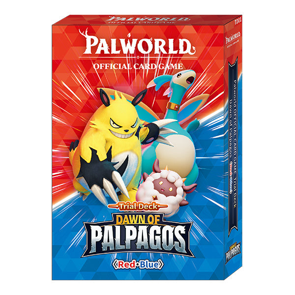Palworld OCG: Dawn of Palpagos Trial Deck - Red & Blue – The