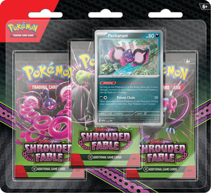 Pokemon TCG: Scarlet & Violet - Shrouded Fable - 3-Booster Blister