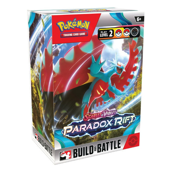 Pokemon TCG: Scarlet and Violet 4 - Paradox Rift Build & Battle - Booster Pack
