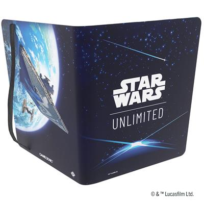 STAR WARS™: UNLIMITED CASUAL ALBUM 18-POCKET - Card Back Blue