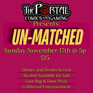 Event - Gameshow Event 5pm - 7pm Un-Matched Game