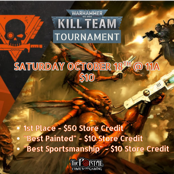 Kill Team Tournament (Sat Oct 18)