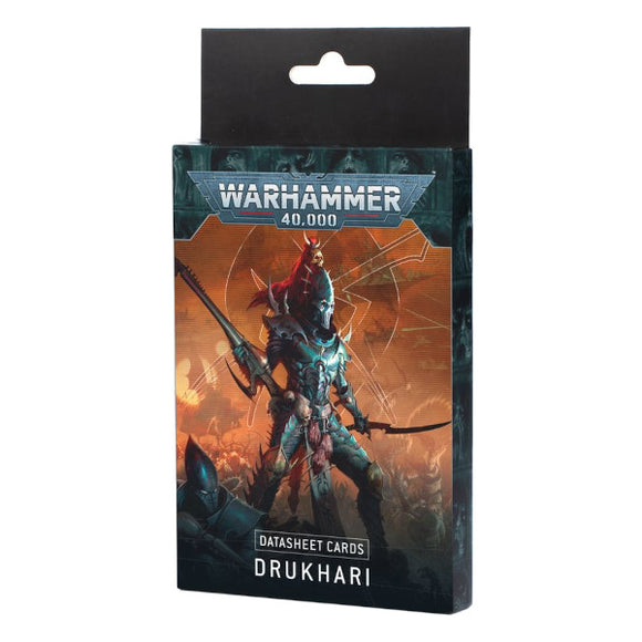 Warhammer 40K: Data Cards - Drukhari