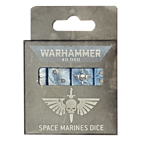 Warhammer 40K: Dice Set - Space Marines