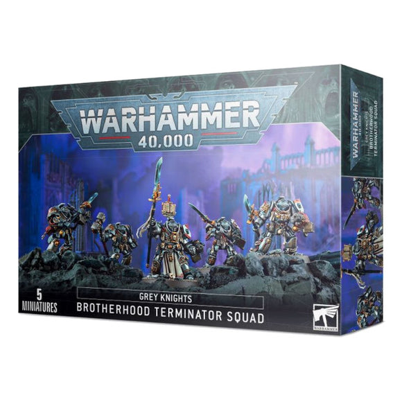 Warhammer 40K: Grey Knights - Brotherhood Terminator / Paladin Squad