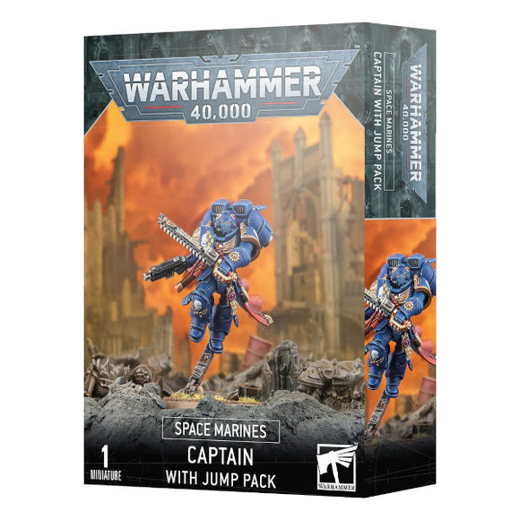 Warhammer 40K: Space Marines - Captain with Jump Pack