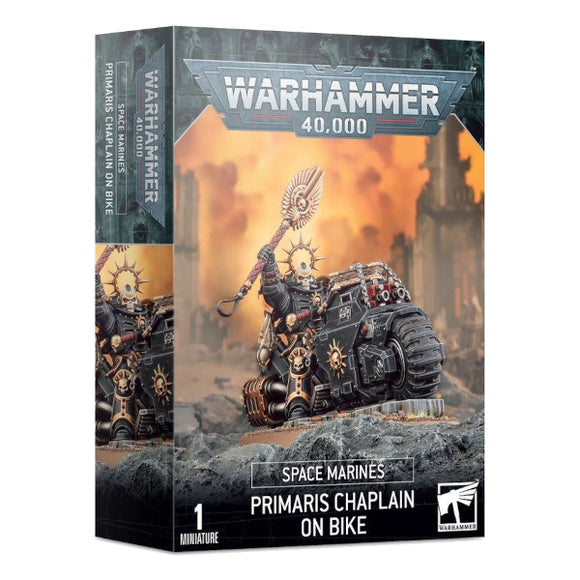 Warhammer 40K: Space Marines - Primaris Chaplain on Bike