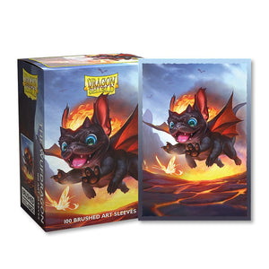 Dragon Shield: 100 Brushed Art Sleeves - The Wufdragon